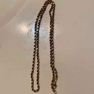 10k gold rope necklace